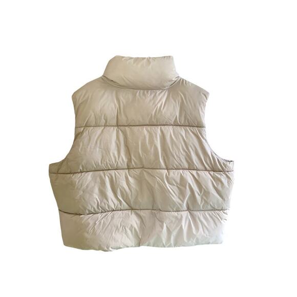 NWOT Old Navy Light Pink Zippered Puffer Vest Size 3X - Picture 3 of 6